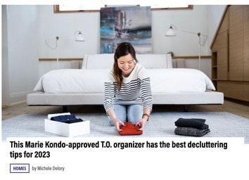 Michele Delory featured as an Organizing Expert and KonMari Consultant in Streets of Toronto